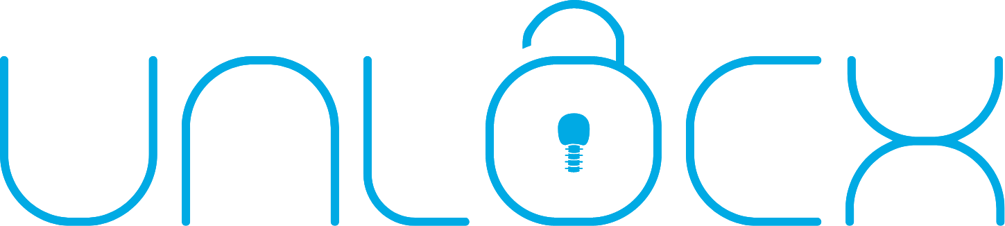 Unlocx logo vertical
